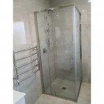 Shower Glass - 2 Side Frameless Shower (900x2000mm)